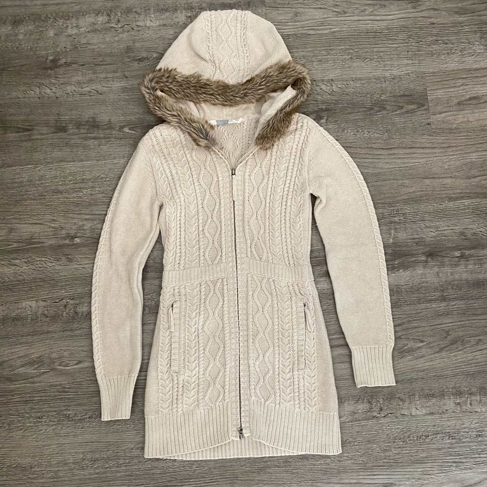 Athleta Hoodie Sweater Jacket